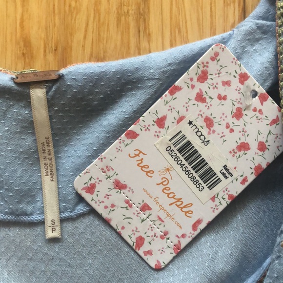 Free People Blue Skies Dress, Size Small - Picture 2 of 7